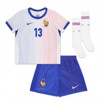 Camisa de time de futebol França Kante #13 Replicas 2º Equipamento Infantil Europeu 2024 Manga Curta (+ Calças curtas)